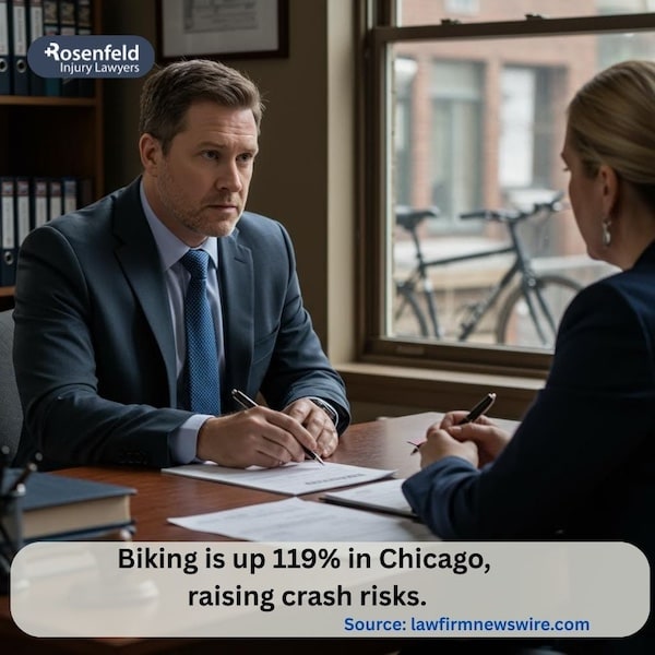 Skilled injury lawyer handling bicycle injury cases in Chicago
