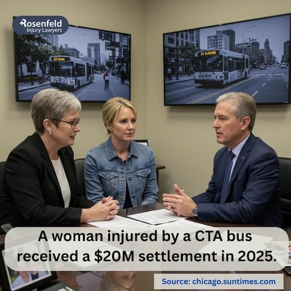 Lawyer helping bus accident victims with claims in Chicago