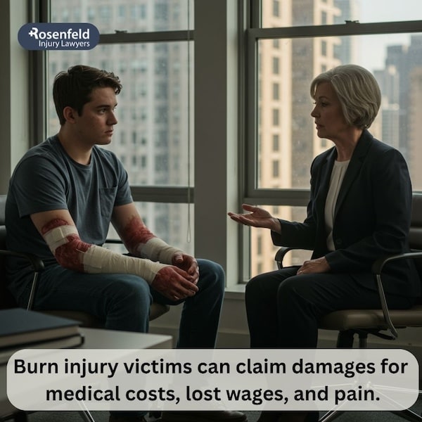 Lawyer in Chicago offering a free consultation for victims of first and second degree burns