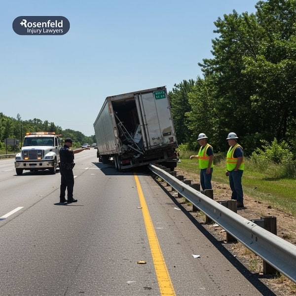 Chicago lawyer for all vehicles involved in jackknife accidents.