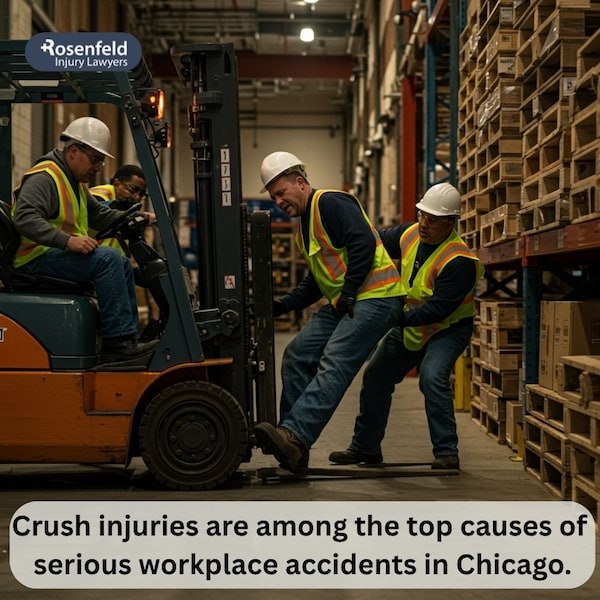 An attorney for a crushed body part and blood flow.