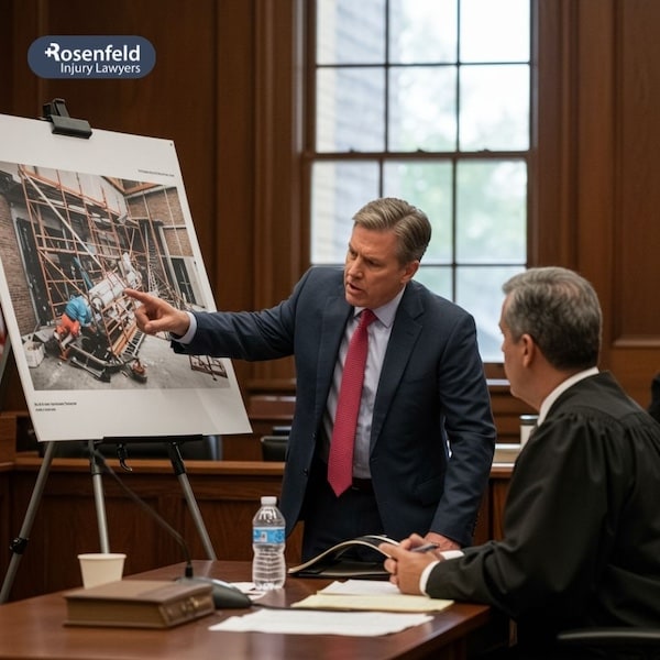 Illinois lawyer for construction workers compensation claims.