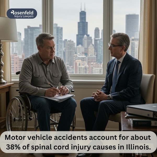 An attorney for a paralysis spinal cord injury.