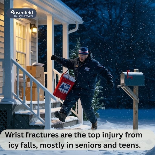 Property owner’s legal duty to clear snow and ice to prevent falls.